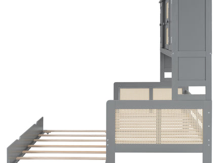 Daybed And All In One Cabinet And Shelf