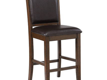 Ferrara - 5 Piece Counter Height Dining Set With Chairs - Walnut