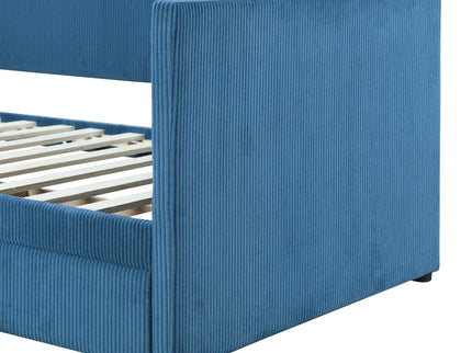 Daybed With Two Drawers And Wood Slat