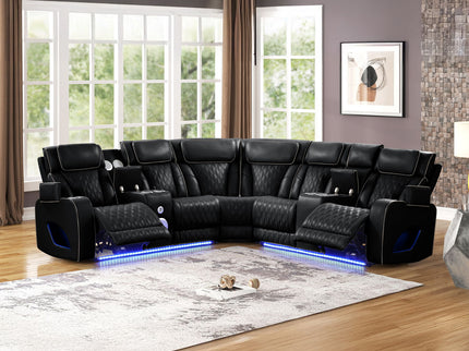 Fortuner - Power Recliner Sectional Sofa