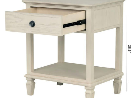Victoria - Bedside Table With Drawer And Shelf