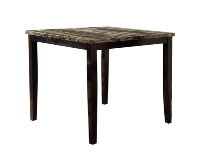 Square Dining Table - Brown