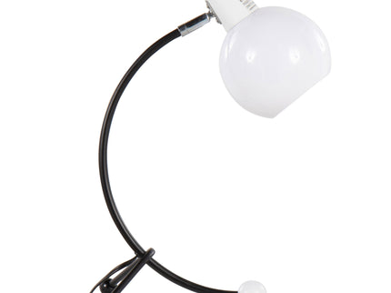 Eileen - Contemporary Task Lamp - Black / White