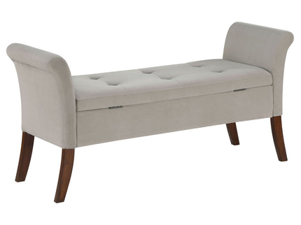 Pasley - Rolled Arm Storage Bench