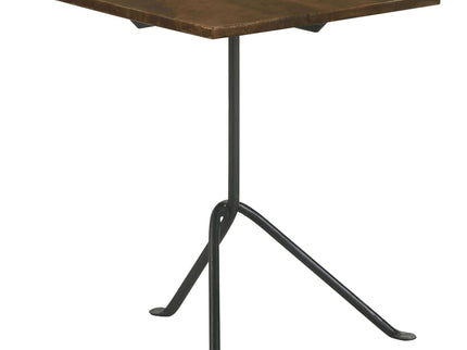 Accent Table With Tripod Legs - Brown