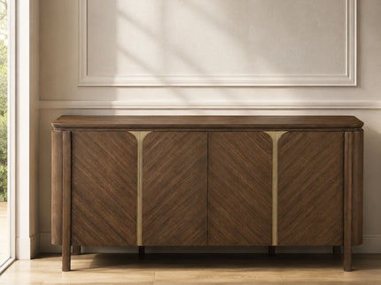 Ouida - Server - Brown / Gold