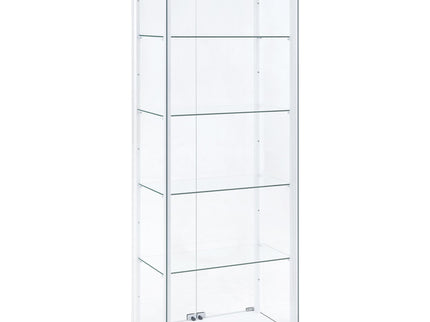 Hyacinth - 4 Shelf Curio Cabinet
