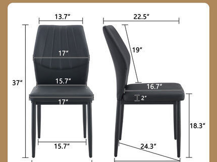 Dining Chairs With Shell Pattern, Comfort And Style