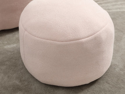 Bedding Bean Bag Sofa Chair High Pressure Foam With Footrest