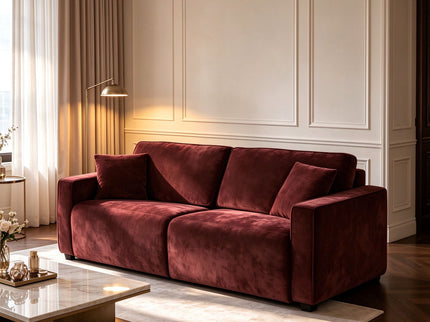 2 Seater Pull Out Sofa Bed, Modern Convertible Sleeper
