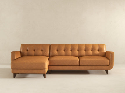 Allison - Mid-Century Modern Sectional Sofa Chaise