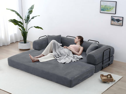 Convertible Foldable Floor Sofa Bed For Living Room