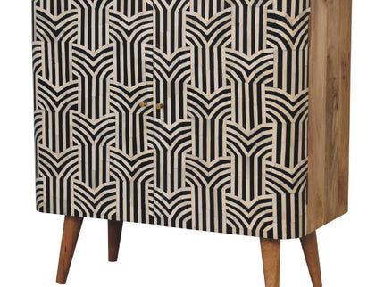 Edessa Bone Inlay Cabinet