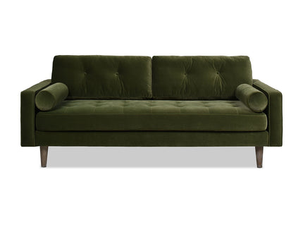 Nicholas - Mid-Century Modern Sofa - Olive Green