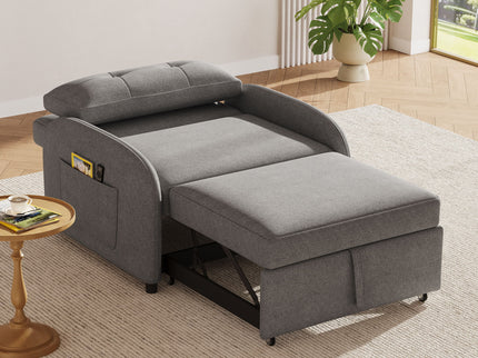 3 In 1 Convertible Sleeper Sofa Bed For Living Room