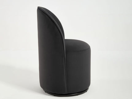 360 Degree Swivel Armless Dining Barrel Chair