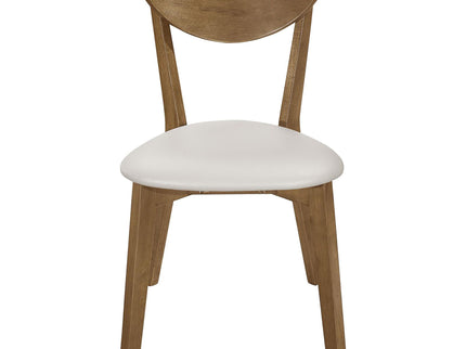 Mid-Century Modern Upholstered Dining Chair (Set of 2)