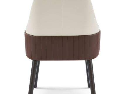 Indoor Dining Chair (Set of 2) - Beige / Brown