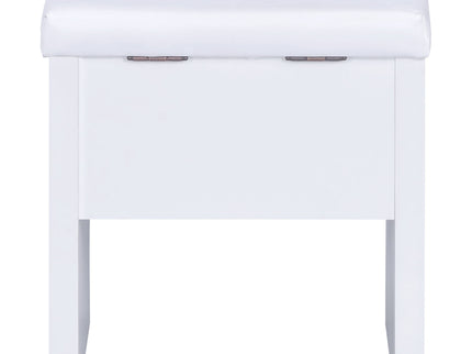 Walsh - Makeup Vanity Table With Mirror And Stool - White