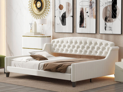 Modern Tufted Button Daybed