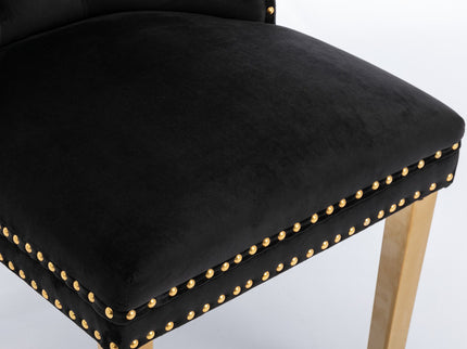 Nikki - Modern, High-End Tufted Dining Chair (Set of 2)