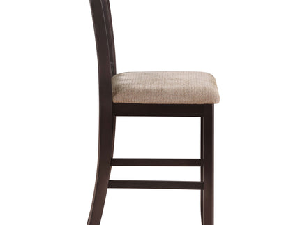 Lattice Back Counter Height Stools (Set of 2)