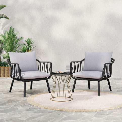 Huron - Outdoor Club Chair (Set of 2)