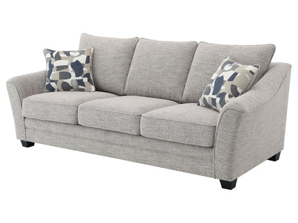 Mingle ] Upholstered Sofa - Light Gray