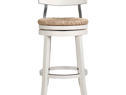Stool With Natural Seagrass Seat