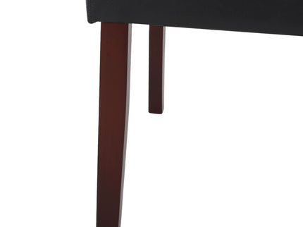 Sophisticated Tufted Dining Chair With High Back Design