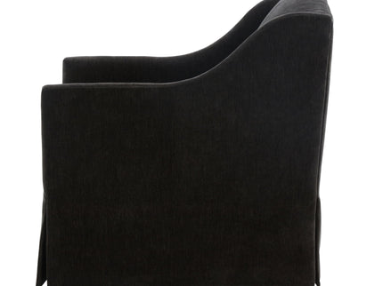 Luisa - Skirted Swivel Accent Chair