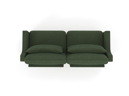 Elegant Sofa With Ergonomic Design And Lumbar Pillows