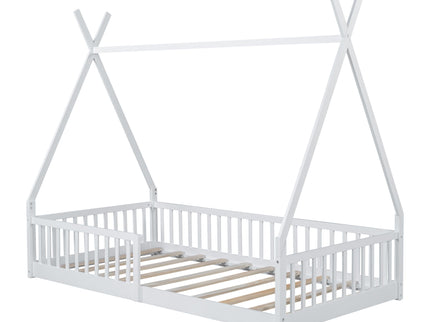 House Shaped Design Bed With Fence