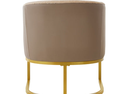Upholstered Reading Accent Armchair For Living Room