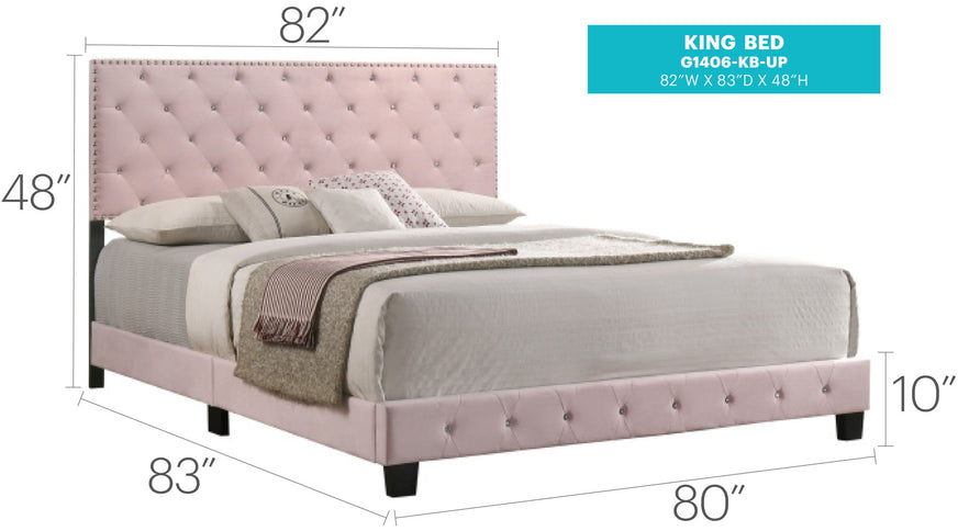 Luxurious Upholstered Bed