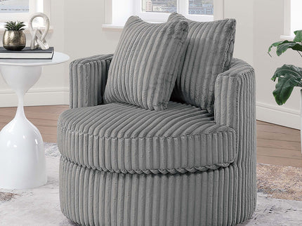 Swivel Upholstered Accent Chair For Living Room
