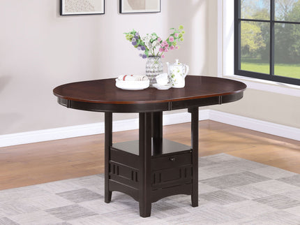 Hester - Extension Counter Dining Table - Chestnut
