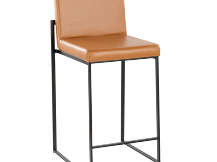 Fuji - Contemporary High Back Barstool Elegant Design