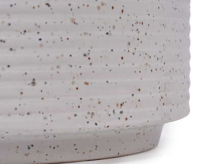 2 Pieces Flowerpot, Planter For Patio, Garden Or Windowsills - Milk White