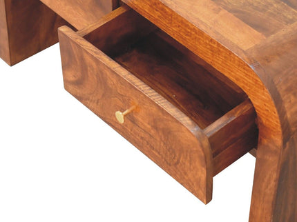 Darcy - Coffee Table, 2 Drawer - Chestnut