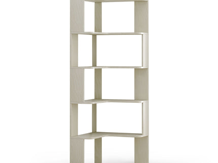 L-Shaped Corner Bookshelf