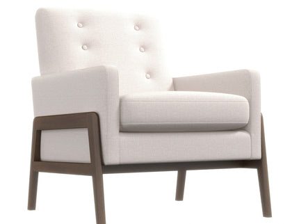 Cole - Solid Wood Lounge Chair