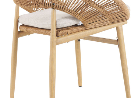 Cyril - Outdoor Papasan Style Dining Chair (Set of 2)