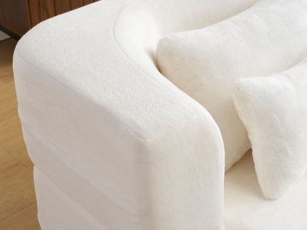 Modern Floor Sofa With 4 Pillows