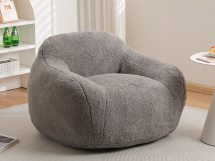 Giant Bean Bag Chair, Spacious Memory Foam With Armrests