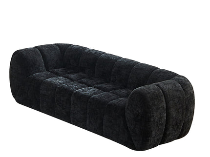 Modern Sofa With Piano Key Backrest