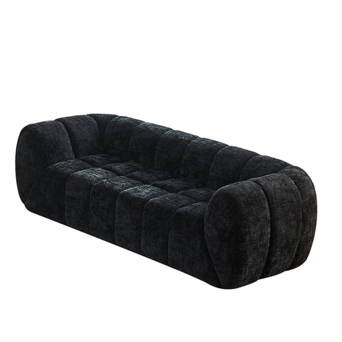 Modern Sofa With Piano Key Backrest
