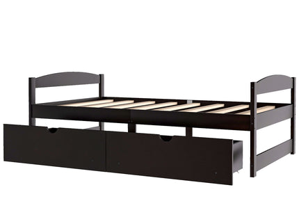 Platform Bed With 2 Drawers