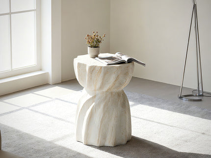Outdoor End Table - Marble