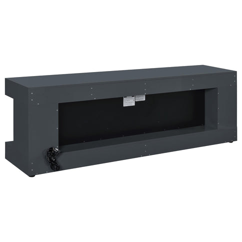 TV Stand Fireplace Console With Bluetooth Speaker